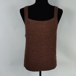 J. Crew Basket Stitch Sweater Tank